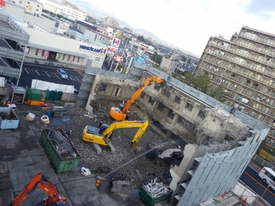 旧岩崎レール事務所 解体工事