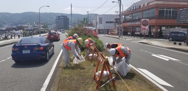 伊東市主催「第22回ごみゼロ運動クリーン作戦」