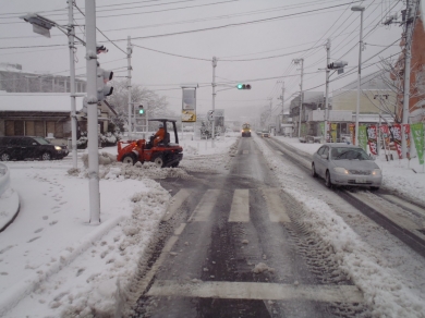 平成26年度 国道135号線 除雪作業