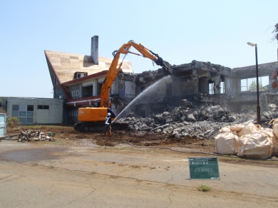 旧中伊豆荘 解体工事